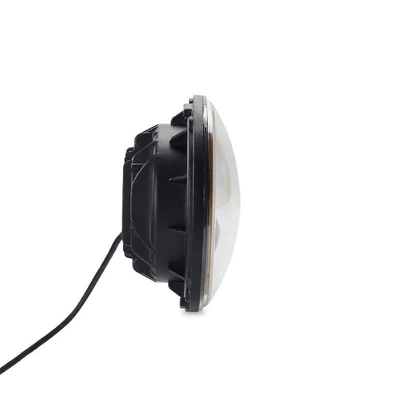 HYML LED prednje svjetlo s anđelovim očima za Wrangler i Harley off-road vozila, kućište od PC+ aluminija, napajanje 10-60V, IP67, vijek trajanja 30.000 sati