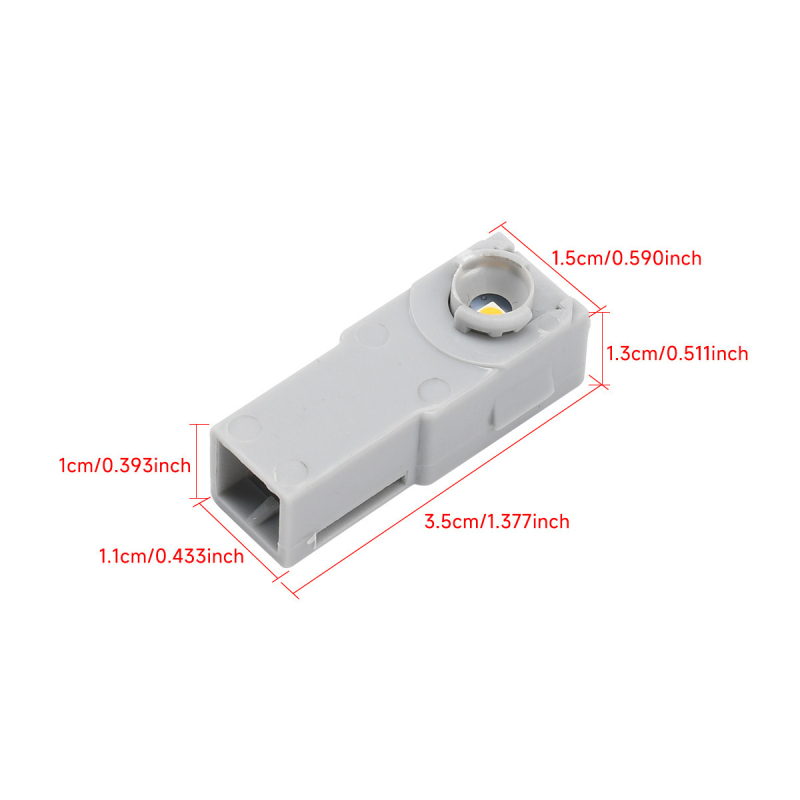 LED svjetlo za pod auta Toyota serije – PC materijal, 12V, 0.26W, 0.02A