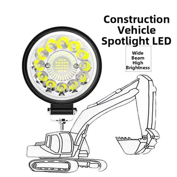 LED plafonska svjetiljka za bager, difuzno svjetlo na ramenu, vodootporno i otporno na udarce, 12–24V univerzalno
