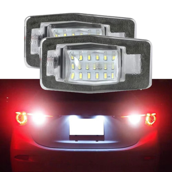 Svjetlo za registarsku pločicu, Yanyun plastika, 12V, 3W, za Ford Escape, Mercury Mariner, Mazda MX-5 Miata
