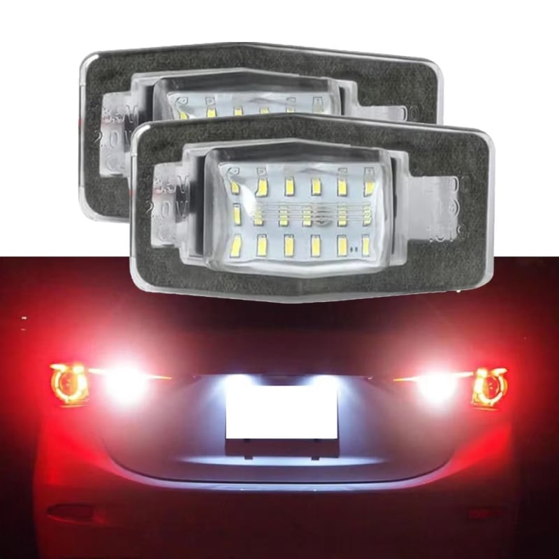 Svjetlo za registarsku pločicu, Yanyun plastika, 12V, 3W, za Ford Escape, Mercury Mariner, Mazda MX-5 Miata