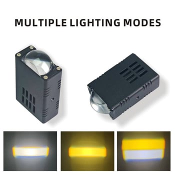 i17 LED svjetlo središnje rešetke automobila – 30W, DC9-85V, 5500LM, IP68, aluminijsko kućište
