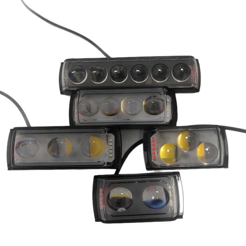 LED radna svjetla za motocikle i električna vozila - odliven aluminij, IP65, 12W, 100–110 lm, 12–80 V