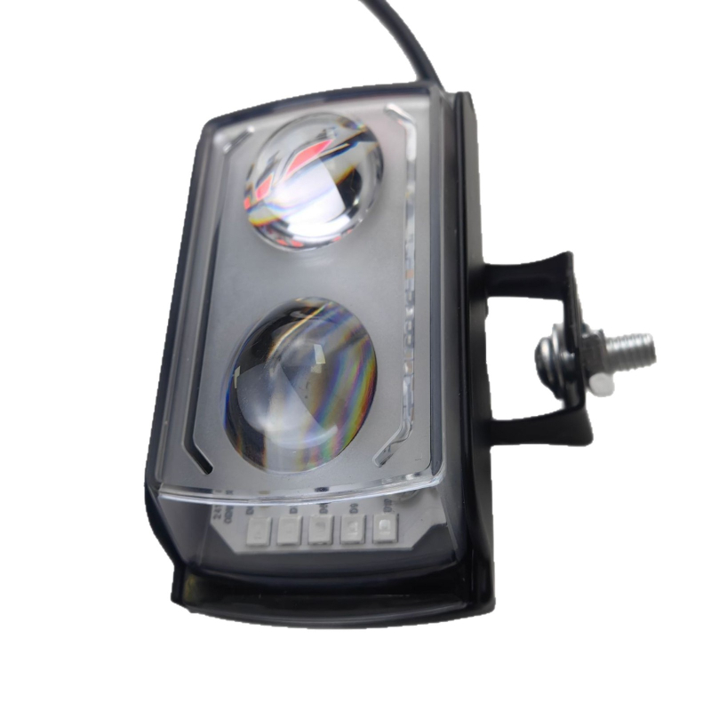 LED radna svjetla za motocikle i električna vozila - odliven aluminij, IP65, 12W, 100–110 lm, 12–80 V