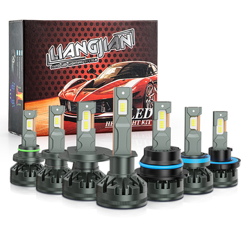 LED automobil prednja svjetla — univerzalna upotreba, visoka svjetlost, kompatibilno s H1/H3/H4/9003/H7/H11/H9/H8/9012/9005/H10/HB3/9006; 100W po setu, 9-60V, 10000LM, IP68