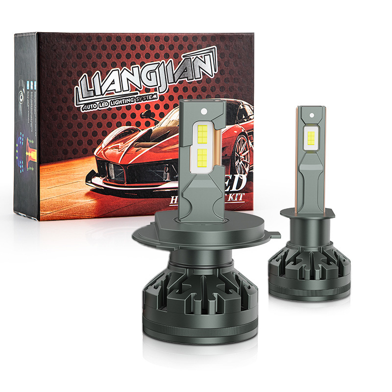 LED automobil prednja svjetla — univerzalna upotreba, visoka svjetlost, kompatibilno s H1/H3/H4/9003/H7/H11/H9/H8/9012/9005/H10/HB3/9006; 100W po setu, 9-60V, 10000LM, IP68