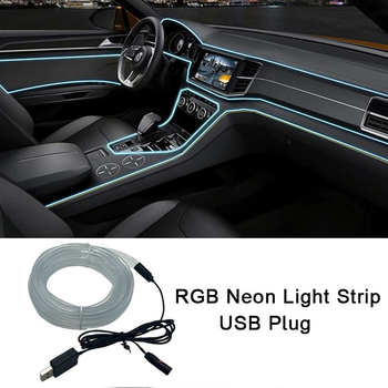 LED trak za ambijentalno osvjetljenje unutrašnjosti automobila, ugrađena instalacija, 3W, 12V DC, struja 0,3A