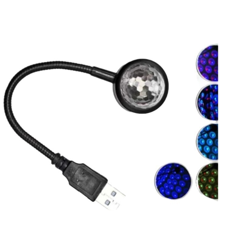 LED lampica projekcije zvjezdanog neba za auto i dom - Materijal: plastika, Marka: Y.h, Model: 3654118/44*/2