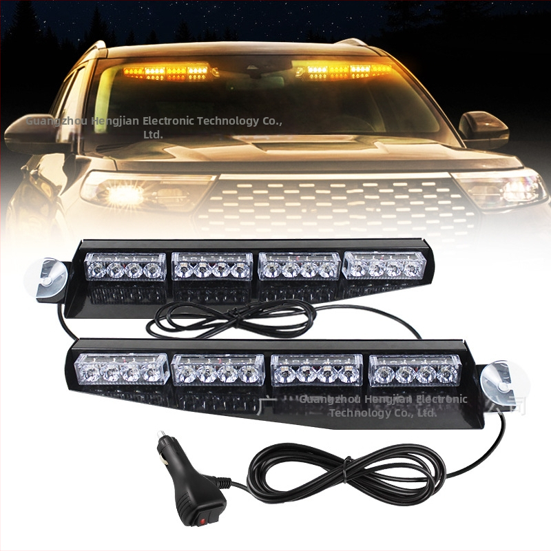 32 LED traka za sunčanu zaštitu u unutrašnjosti automobila – svjetlo za nužno upozorenje