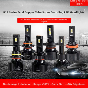 LED prednje svjetlo za automobil - R12, 70W, 24V, 19800 lm, IP68