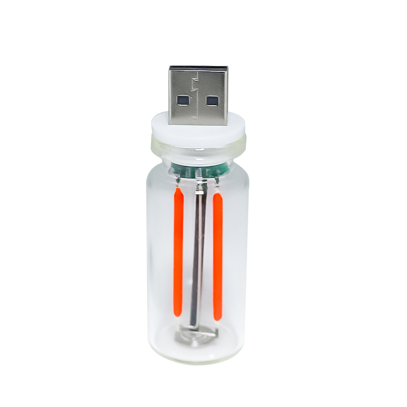 USB noćna svjetiljka, staklo, 12V, 0.5W, 0.5A