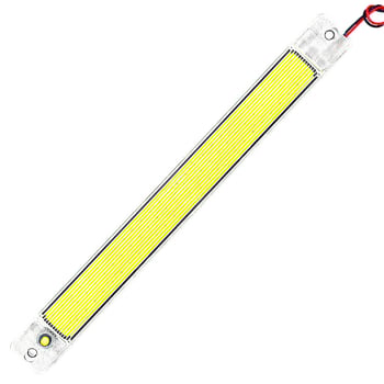 12-24V COB LED panel za unutarnje osvjetljenje vozila, 84 LED, visoka svjetlina, tanak profil s poklopcem, za modifikacije automobila i kamiona