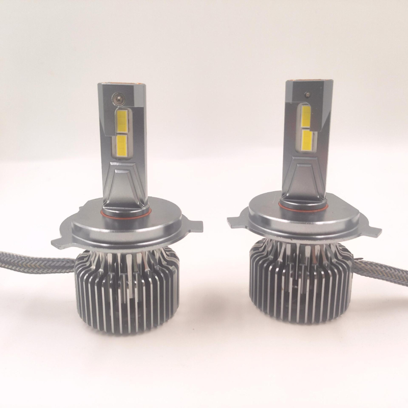 Lampa LED pentru farul auto, 60W, 12V, IP68, 11000 lm, tub cupru dublu