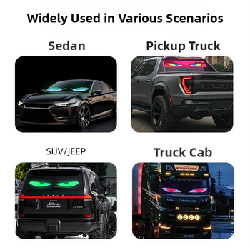 LED svjetlo Dijabovog oka za kamione s dinamičkim fleksibilnim LED zaslonom i ultratankim zaslonom na prozoru automobila