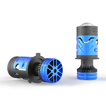 H4 LED prednja svjetlost s malom lećom, integrirani daleko i blizu snop, 85W, 12V, IP68, 8500 lm, laserska leća, univerzalno za motocikle