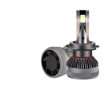 H7 automobilska LED prednja svjetla, Bullet stil, dvostruka bakrena cijev, 70W po paru, 5000LM, 10-30V, Plug-and-Play s kontrolom temperature