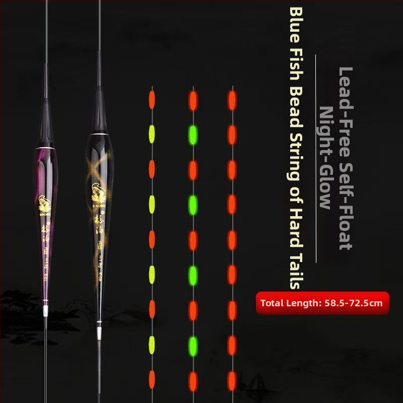 Plută Anchor pentru drifting vertical, fără plumb, auto-susținută, iluminare electronică, material compozit