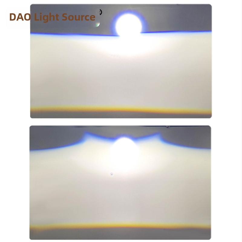 Automobilski LED far G6 s tri direktna laserska snopa i integriranom lećom za daljinu i blizinu, 70W, 12V, IP68, 12000 lm, LED izvor