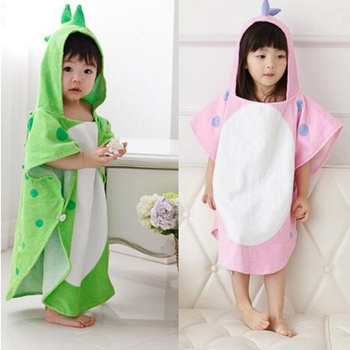 Prosop de baie cu glugă pentru bebeluși – bumbac, 500 g, fir stranded, pile tăiat, absoarbe apa în 5–10 s