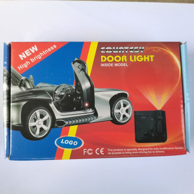 Svjetlo dobrodošlice za vrata automobila HC-CK10, ABS, 0.5W, 4.5V