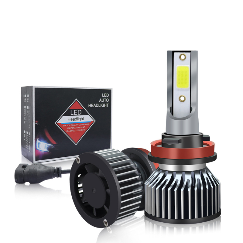 F2 LED prednje svjetlo za auto – H4/H7 integrirano, 30W, 12V, 3000 lm, IP68