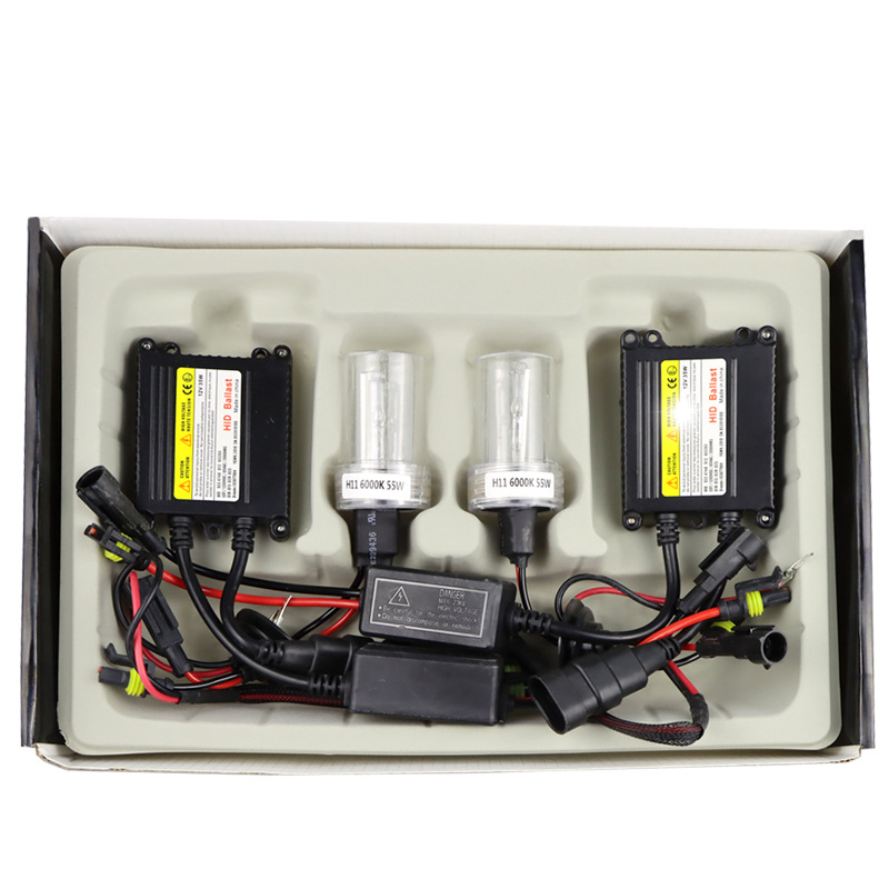 Kit balast HID Xenon pentru faruri 55W 9-36V IP68 6000lm 50000h