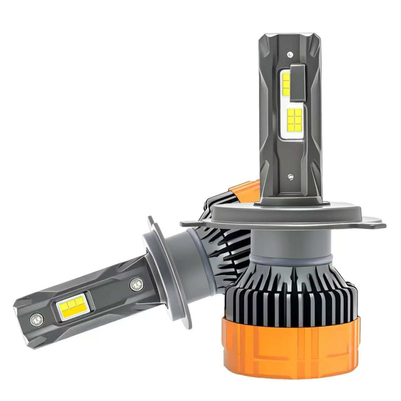 Automobilska LED svjetla s daljinskim upravljačem, 80W, 12V, 6000 lm, IP67, trobojna temperatura, kompatibilno s H4/9005