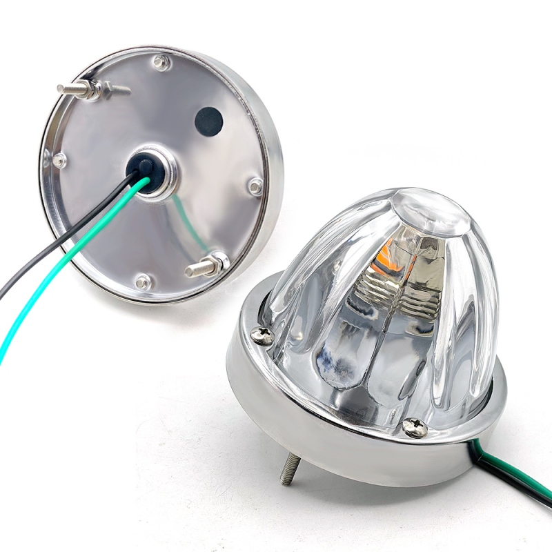 LED signalna lampica za prednji dio kamiona, universalna kompatibilnost, 12V, montaža ljepilom, kućište PC/ABS