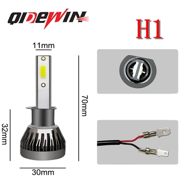 LED prednje svjetla za auto s integriranim visokim i niskim snopom – 36W, 12V, 5500LM, IP68, 50000h