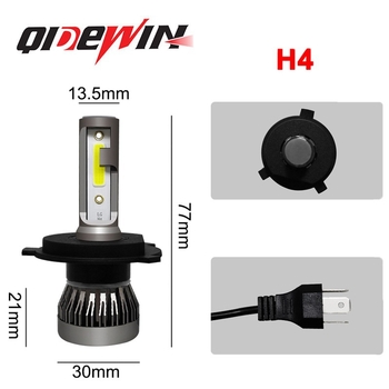 LED prednje svjetla za auto s integriranim visokim i niskim snopom – 36W, 12V, 5500LM, IP68, 50000h
