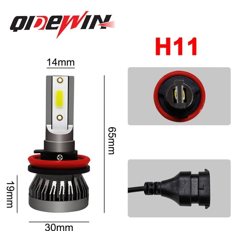 LED prednje svjetla za auto s integriranim visokim i niskim snopom – 36W, 12V, 5500LM, IP68, 50000h