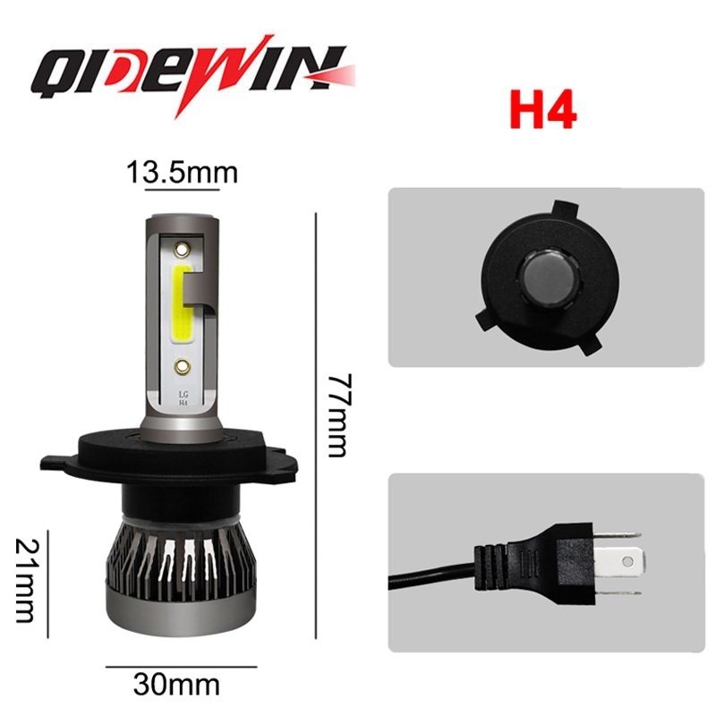 LED prednje svjetla za auto s integriranim visokim i niskim snopom – 36W, 12V, 5500LM, IP68, 50000h