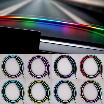 Unutarnje LED ambijentalno svjetlo za automobil za područje prednjeg vjetrobranskog stakla, USB napajanje, dekorativno svjetlo središnje konzole