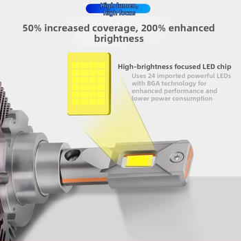 LED кит за преобразуване на фарове за HID лампи D1S/D2S/D3S/D4S/D5S/D8S, 55W, universālā sasavietojamība