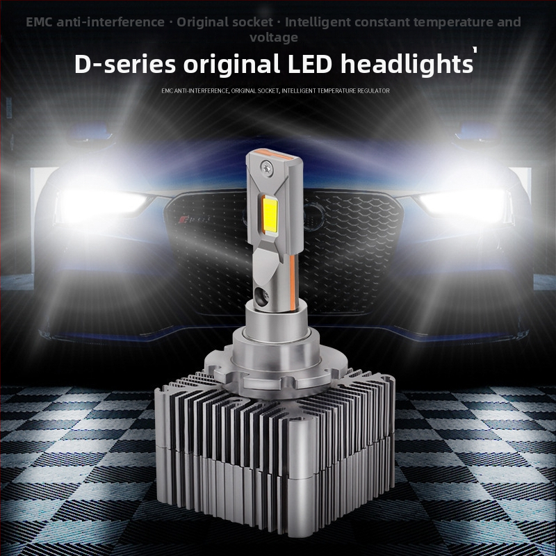 LED кит за преобразуване на фарове за HID лампи D1S/D2S/D3S/D4S/D5S/D8S, 55W, universālā sasavietojamība