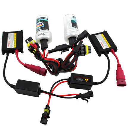 HID Xenon set farova, ultra-tanki, DC jednolampa set, 12V 35W, 1200 lm, 50 000 h