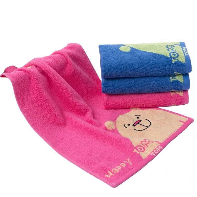 Be-bina i dječji ručnik od 100% pamuka, Jacquard s izšivanjem, pređa 16s, težina 50-80 g, prilagodljiv