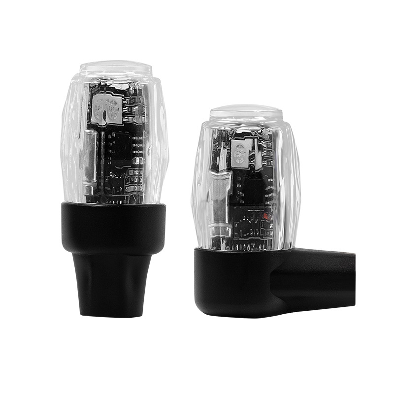Svjetlo ventila za gumu s LED upozorenjem - Auto i motocikl LED svjetlo, model AZX-010, akril, 5V, 0.5W, kompatibilno sa svim modelima
