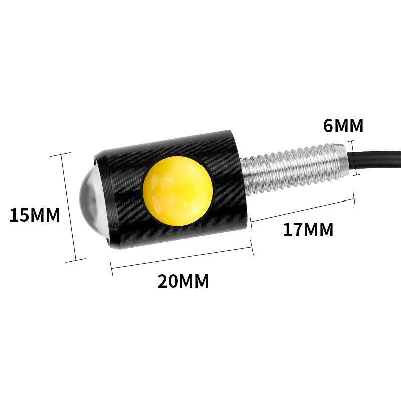 Motocikl zadnje svjetlo, dvostruki LED, 6W, 12V, 400 lm