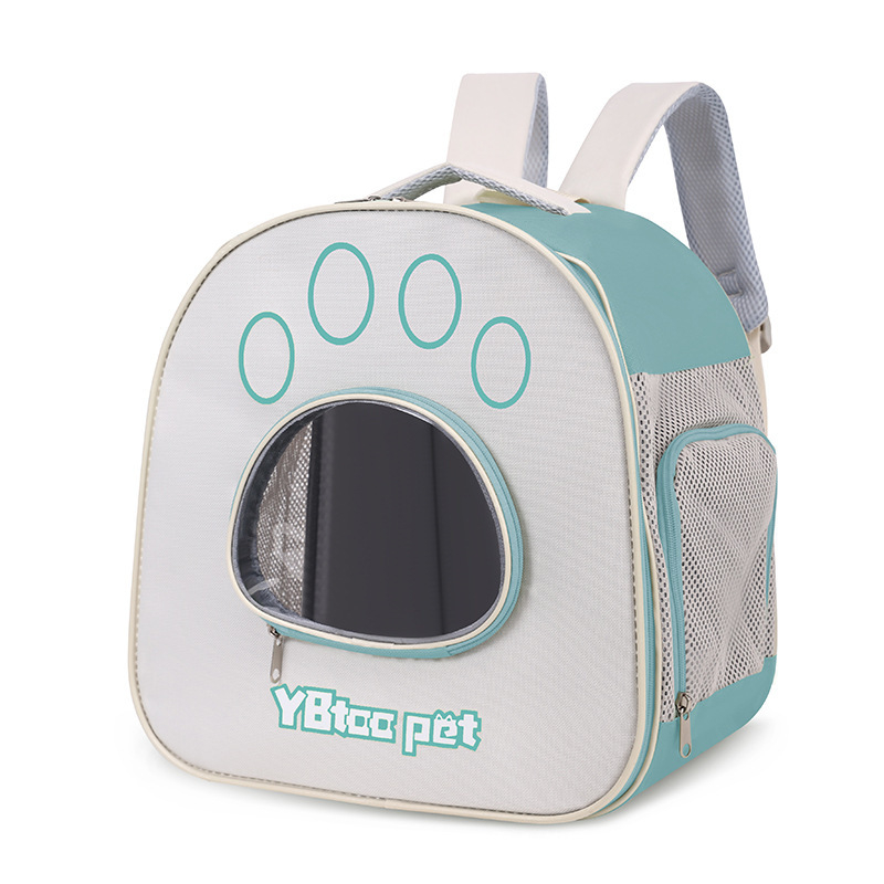 Rucsac portabil pentru pisici, stil capsulă spațială, material Oxford, capacitate 15, imprimeu caricatură, duritate: medie spre tare, pentru pisici