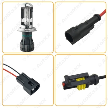 H4 35W Xenon HID set za prednja svjetla, 12V, 2500–3500 lm, 3500 h trajanja, model H4