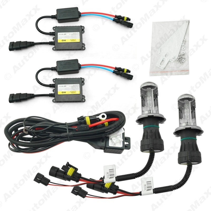 H4 35W Xenon HID set za prednja svjetla, 12V, 2500–3500 lm, 3500 h trajanja, model H4