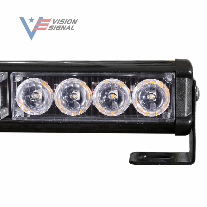 Bară de avertizare LED, 24 LED, 24W, 12V, model 823-6, carcasă din PVC și aluminiu