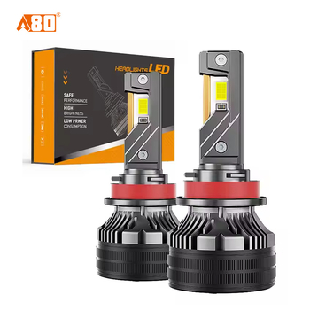 A80-Q7 LED prednje svjetlo automobila, kompatibilno s H1/H4/H11, trostruki bakreni cijev dizajn, 20000 lm, 85W, IP68