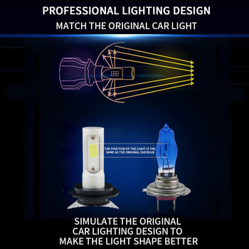 S2 LED prednje svjetlo za auto - 80W, 12V, 8000LM, IP68