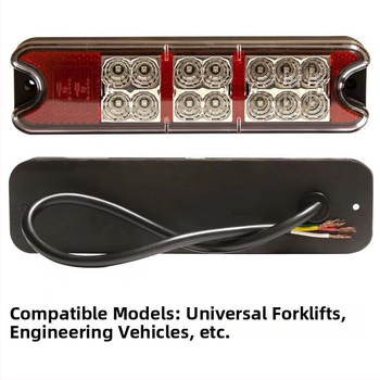 Zadné LED svetlo pre forklift, univerzálne LED, kompatibilné s Hella No. 005, 24 V, životnosť 50 000 h