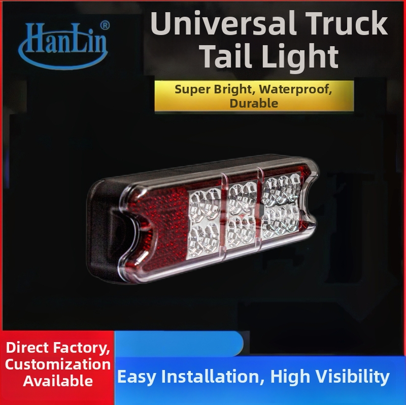 Zadné LED svetlo pre forklift, univerzálne LED, kompatibilné s Hella No. 005, 24 V, životnosť 50 000 h