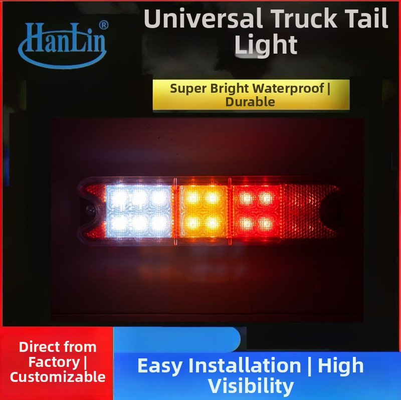 Zadné LED svetlo pre forklift, univerzálne LED, kompatibilné s Hella No. 005, 24 V, životnosť 50 000 h