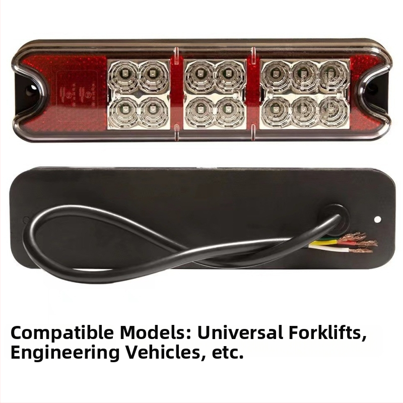 Zadné LED svetlo pre forklift, univerzálne LED, kompatibilné s Hella No. 005, 24 V, životnosť 50 000 h