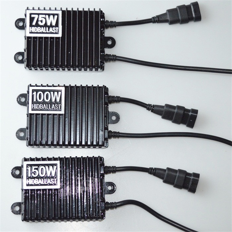 HID Xenon balast za lovne svjetla, tražna svjetla i ribolovne lampe, 12V, 75W/100W/150W, start u jednoj sekundi, visoka zaštita, vijek trajanja 3000 sati